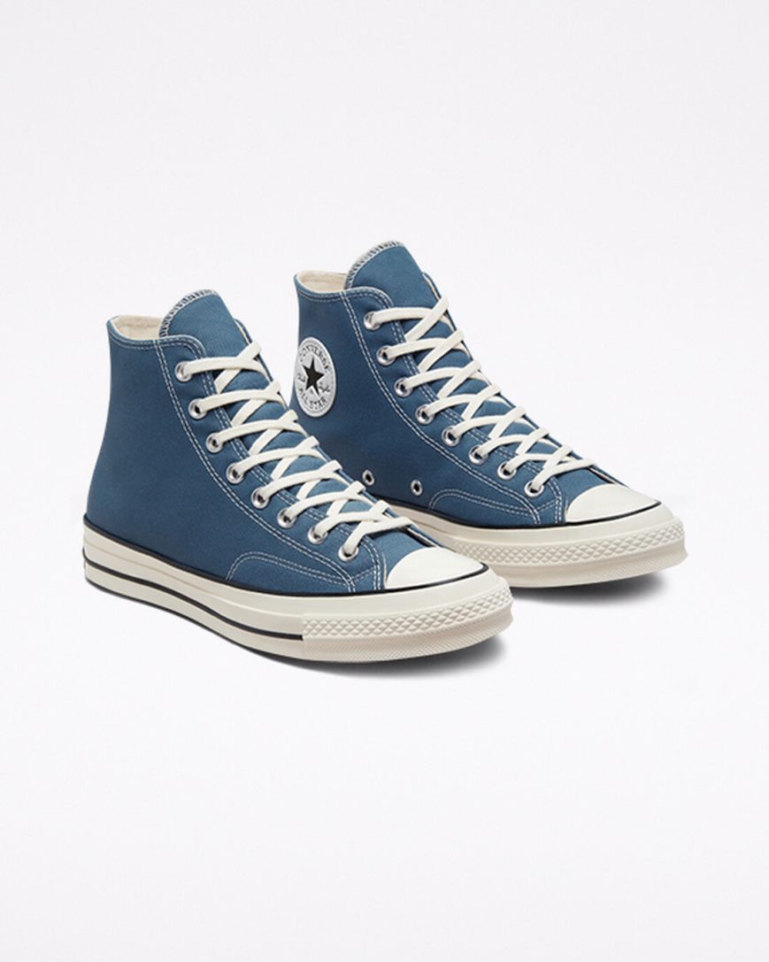 Zapatillas Altas Converse Chuck 70 Seasonal Color Hombre Azules Negras | PE W2P08E